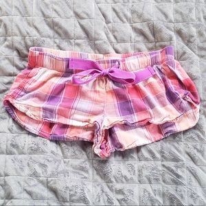 Old Navy Plaid Sleep Shorts